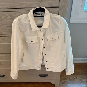 Peach white XL jacket